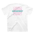 OSHIENAYのOSHIENAY pinkmint logo Regular Fit T-Shirtの裏面