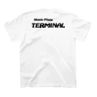 MusicPlaceTERMINALのOne Point T-Shirt[White] / ワンポイントTシャツ 白 - Music Place TERMINAL - スタンダードTシャツの裏面