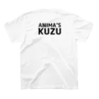 アニマ💫世界征服VTuberのアニマのクズT(white) スタンダードTシャツの裏面