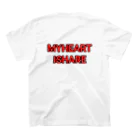 xyzのMyHEART スタンダードTシャツの裏面