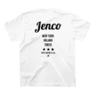 JENCO IMPORT & CO.のJENCO | ★ スタンダードTシャツの裏面