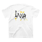 laugh-landの両面白 スタンダードTシャツの裏面