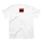 竹下キノの店のチェック柄「四天王」 Regular Fit T-Shirtの裏面