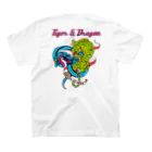 JOKERS FACTORYのTIGER ＆ DRAGON スタンダードTシャツの裏面