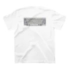 Ctrl + ?のCtrl + ? keyboard スタンダードTシャツの裏面