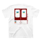 ekubo_expressの電車の扉くん スタンダードTシャツの裏面