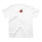 まんまるのわんこのはんこ Regular Fit T-Shirtの裏面