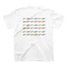 おちおちおのサメち　COLORFUL Regular Fit T-Shirtの裏面