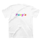 Fuzy's shopのキラキラFujikoGoods スタンダードTシャツの裏面