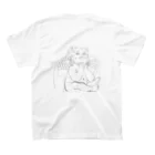 yunoのAngel Heart スタンダードTシャツの裏面