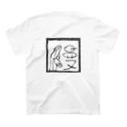 otter-maniaの鰻『うなぎ』 スタンダードTシャツの裏面