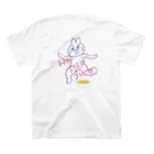 ちゃあのほっぴんぐうささん スタンダードTシャツの裏面