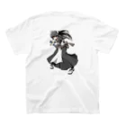 RELAXY のガトラー　オリジナルアニメキャラクター Regular Fit T-Shirtの裏面