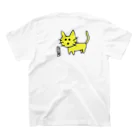 ぽのきょむねこ スタンダードTシャツの裏面