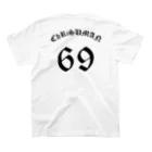 ChRiSUMAのChRiSUMA baseball logo スタンダードTシャツの裏面