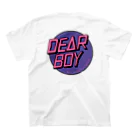 TaTeMiKiのDear boy スタンダードTシャツの裏面