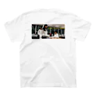 qqq shopのthe white t shirtz スタンダードTシャツの裏面