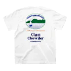 Far East Sauna ClubのNTMY clam chowder スタンダードTシャツの裏面