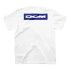 DCM (Different Color Monsters)のDCM glitch logo 2020SS / white スタンダードTシャツの裏面