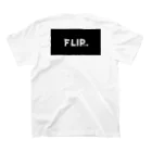 flip end.(フリップエンド)のflip.backlogo W01 スタンダードTシャツの裏面