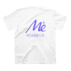 keita屋のMESARION＋ロゴ文字切り抜きVer（紫） スタンダードTシャツの裏面