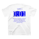 oooLy のoooLy 001 t-shirt Regular Fit T-Shirtの裏面