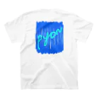 pyon383の🟦 スタンダードTシャツの裏面