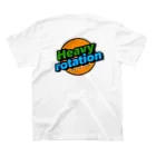 トーストのHeavy rotation ブルー Regular Fit T-Shirtの裏面