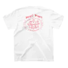 warawara usasa shopのIYA-IYA-FESTIVAL Usagi スタンダードTシャツの裏面