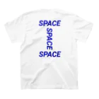 saraquamarianoのSPACE (両面) スタンダードTシャツの裏面