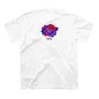 SOLのgangrose blue&red スタンダードTシャツの裏面