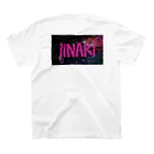  岡田直也のiinari(ベトナムBar) スタンダードTシャツの裏面