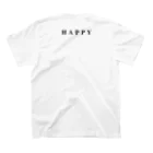 理系のDNAシークエンス"HAPPY" スタンダードTシャツの裏面