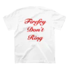 fireflyのfirefly スタンダードTシャツの裏面