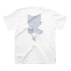 ウサネコのぷり☆オオカミちゃん Regular Fit T-Shirtの裏面