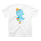 ウサネコのぷり☆インコちゃん スタンダードTシャツの裏面