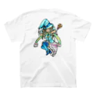 miku'ꜱGallery星猫の魔法少女miku Regular Fit T-Shirtの裏面