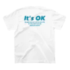 Ra'Ries.のIt's OK スタンダードTシャツの裏面