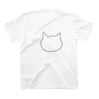 よっしー🐱のねこの絵 にゃーん スタンダードTシャツの裏面