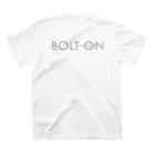 ひげもじやのbolt-on スタンダードTシャツの裏面