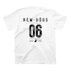 RèmDögs(レムドッグス)のRèmDögs original Tシャツ スタンダードTシャツの裏面