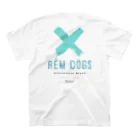 RèmDögs(レムドッグス)のRèmDögs original Tシャツ スタンダードTシャツの裏面