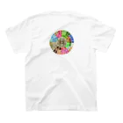 WAMI ARTの五元素フトマニ(ヲシテ文字) スタンダードTシャツの裏面