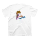 м i к uのsurf girl🌊 スタンダードTシャツの裏面