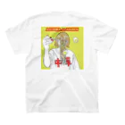 GIRLS LIKE FOODのAJITAMA on RAMEN スタンダードTシャツの裏面