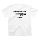 ギョウザのGYOUZA GUN CLUB スタンダードTシャツの裏面