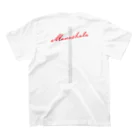 MONOSKALAのBACK _ LOGO Tシャツ スタンダードTシャツの裏面