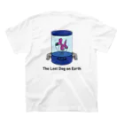 PENGUIN PEARL PRESENTSのThe Last Dog on Earth  スタンダードTシャツの裏面