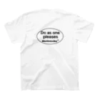 Mischievous Boy_いたずらっ子のMischievous Boy Regular Fit T-Shirtの裏面