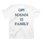 Yusuke MuranoのOMT FAMILY スタンダードTシャツの裏面